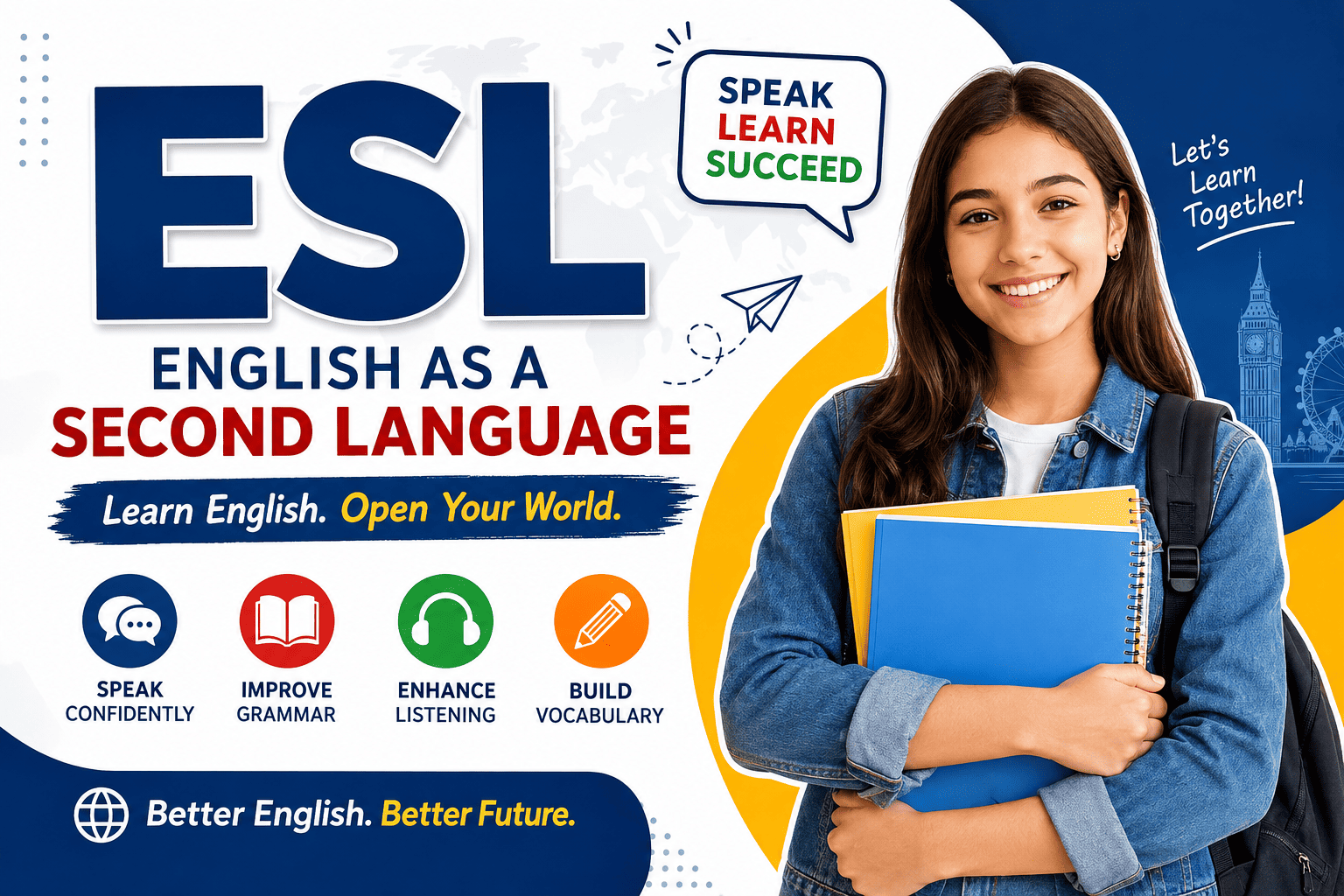 ESL, English as a Second Language